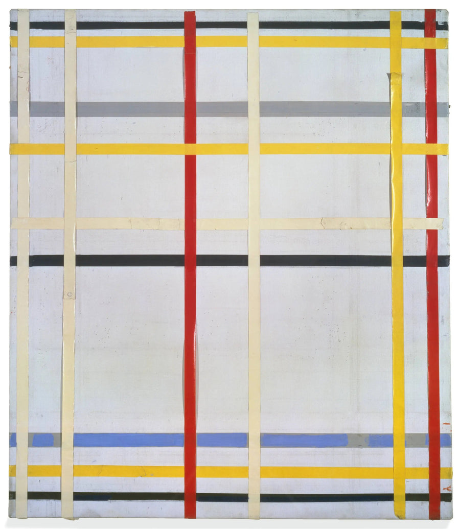 New York City 2 [onvoltooid, voorheen New York City III] - Piet Mondrian