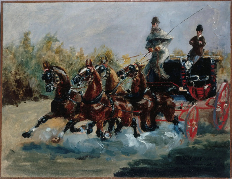 Mooi, souvenir van de Promenade des Anglais - Henri de Toulouse-Lautrec