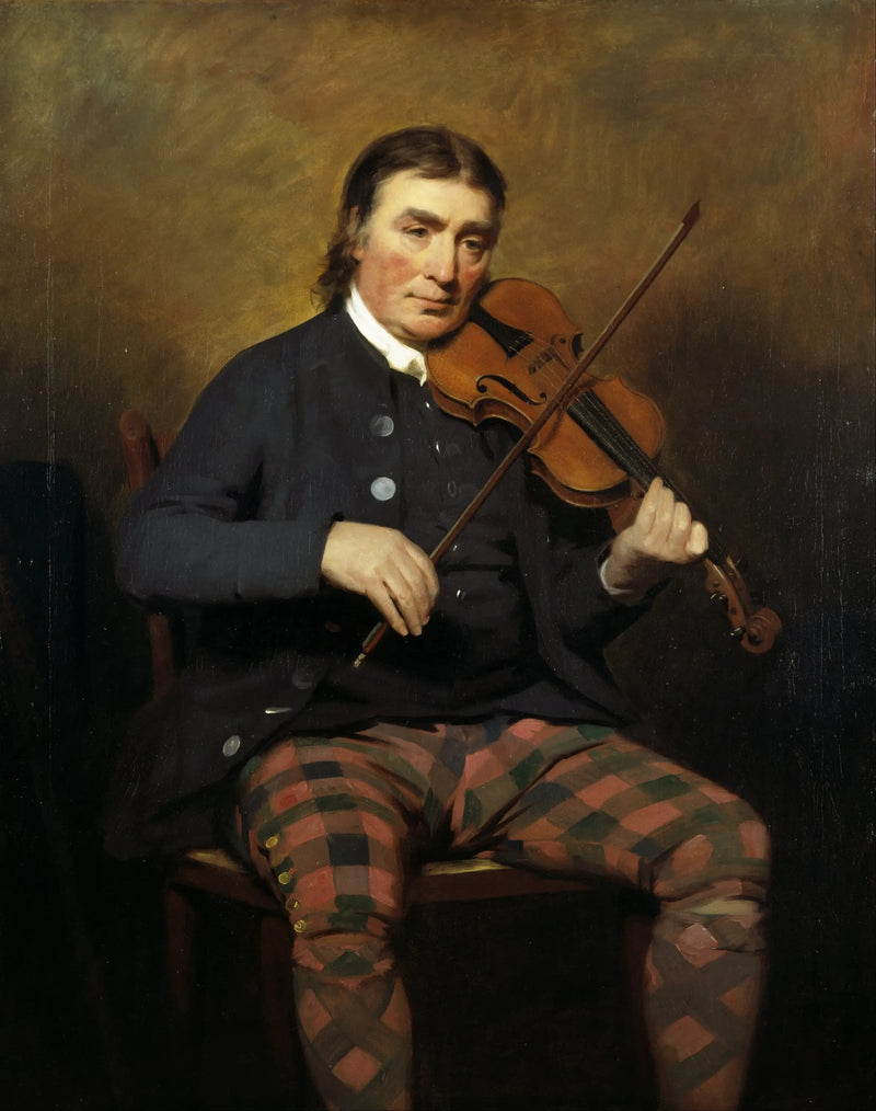 Niel Gow, 1727 - 1807. Vioolspeler en componist - Henry Raeburn

Source:
Niel Gow, 1727 - 1807. Violoniste et compositeur - Henry Raeburn