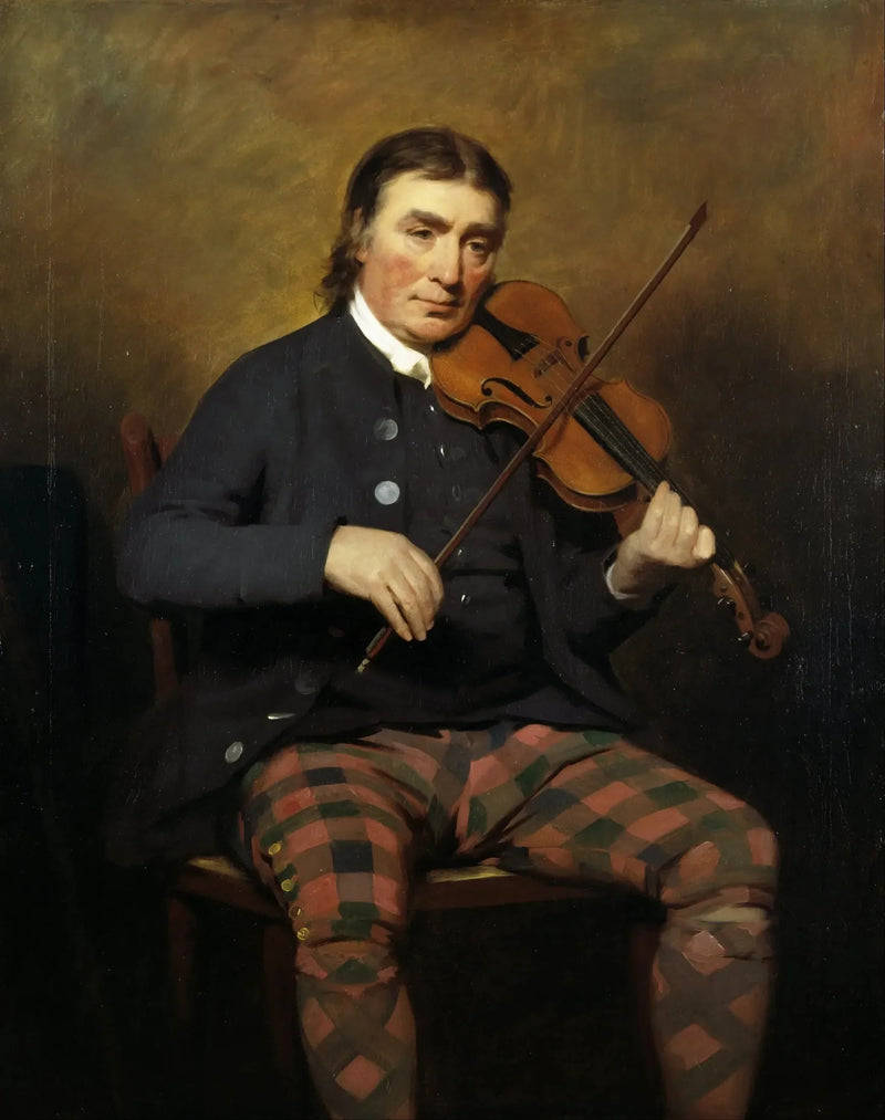 Niel Gow, 1727 - 1807. Vioolspeler en componist - Henry Raeburn

Source:
Niel Gow, 1727 - 1807. Violoniste et compositeur - Henry Raeburn