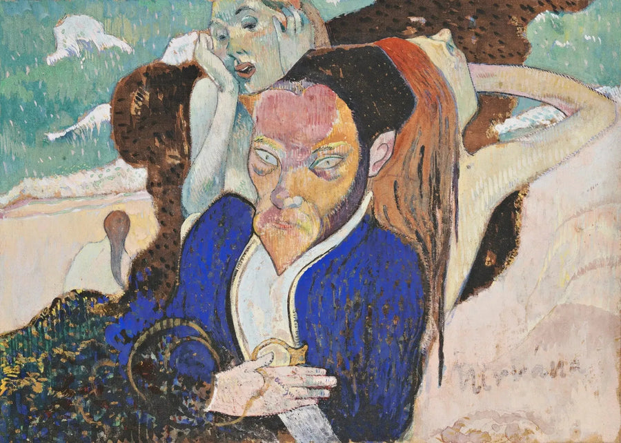 Nirvana, Portret van Jacob Meyer de Haan - Paul Gauguin