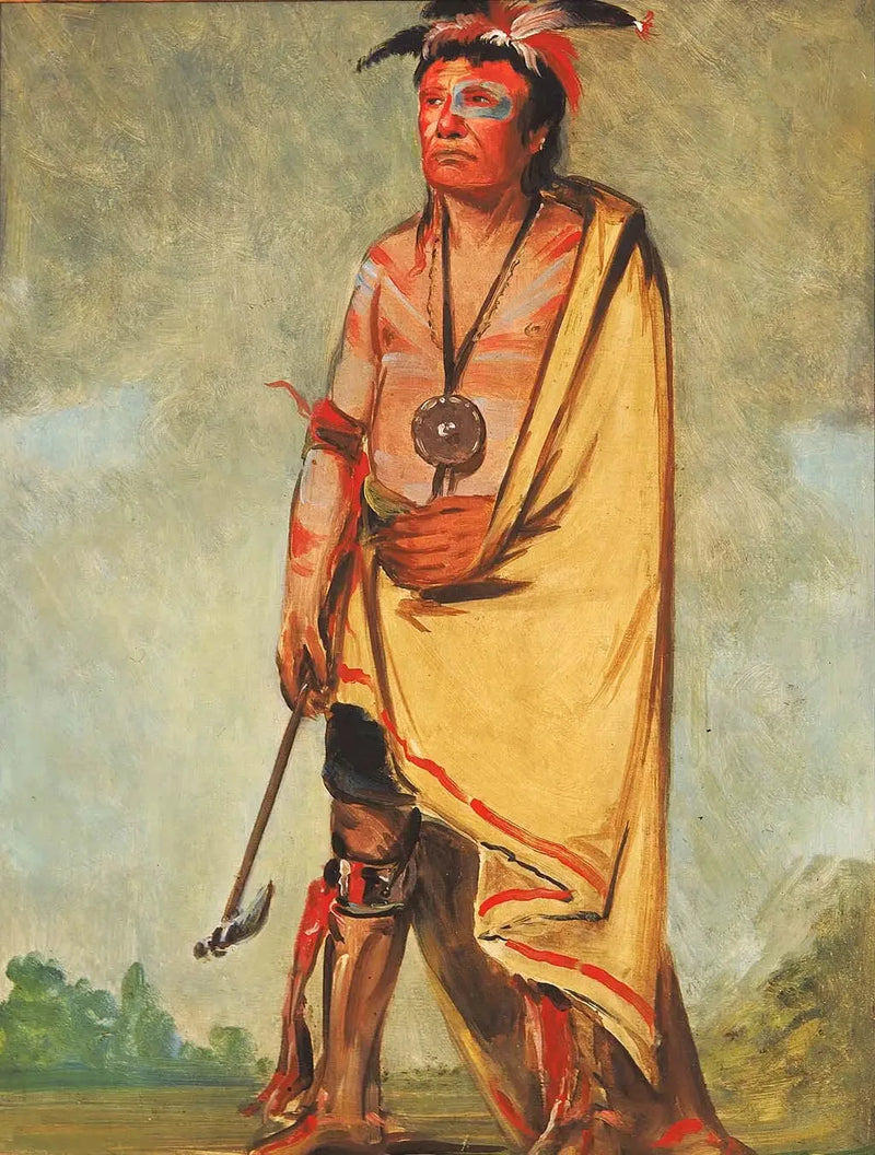 No-ak-chóo-she-kaw, Degene die de struiken doorbreekt - George Catlin

Source:
No-ak-chóo-she-kaw, Celui qui brise les buissons - George Catlin