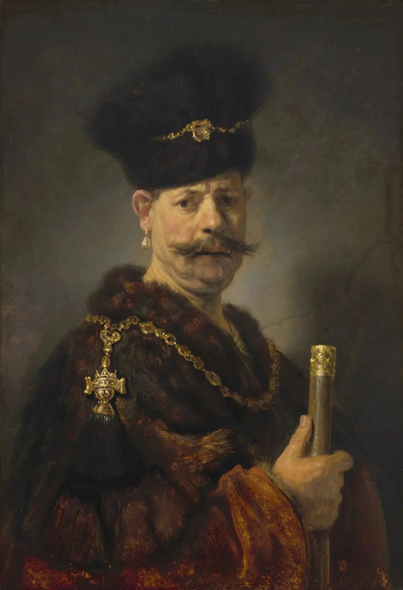 Een Poolse edelman - Rembrandt