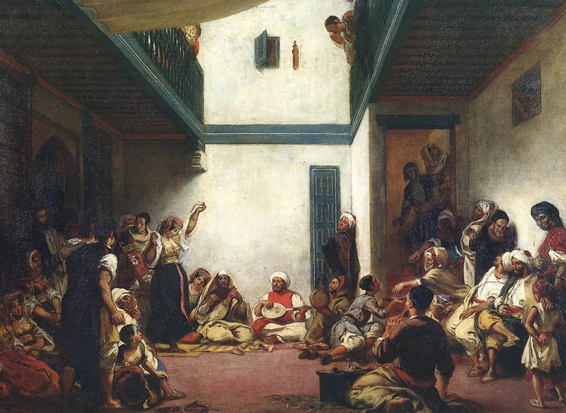 Joodse bruiloft in Marokko - Eugène Delacroix