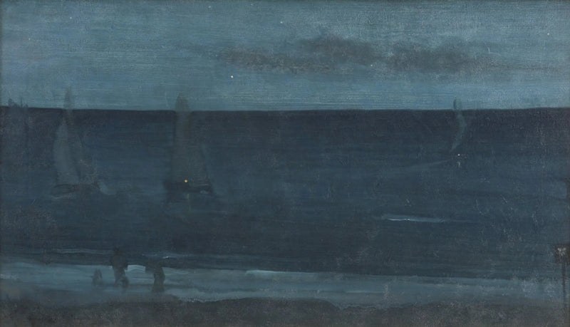 Nocturne: Blauw en Zilver — Bognor - James Abbott McNeill Whistler