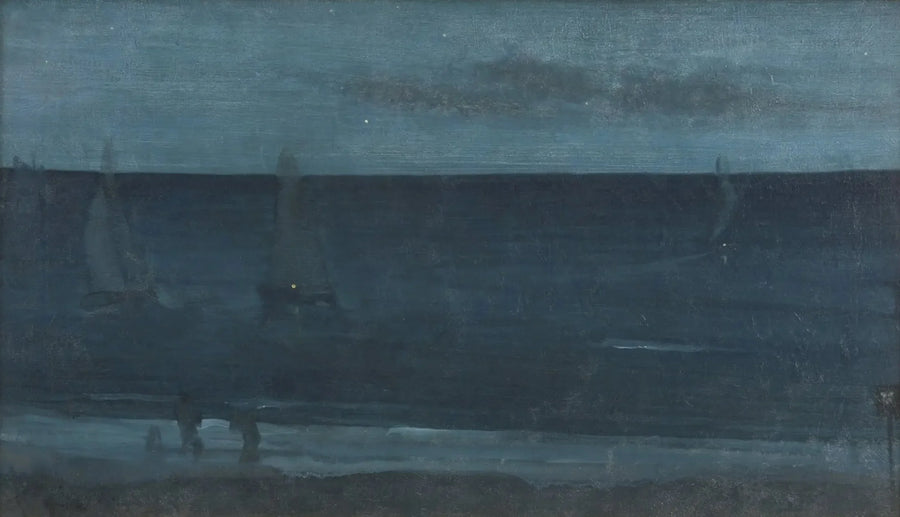 Nocturne: Blauw en Zilver — Bognor - James Abbott McNeill Whistler