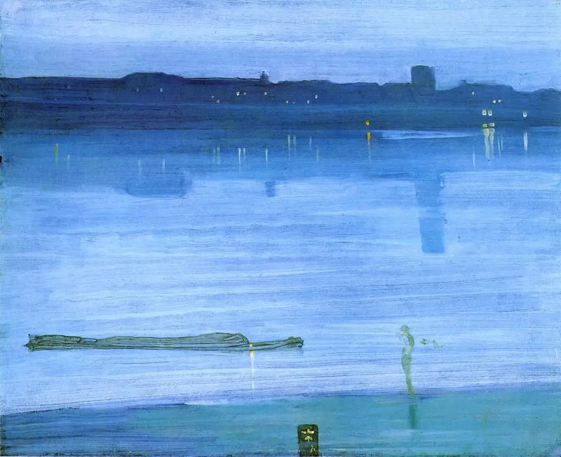 Nocturne: Blauw en Zilver – Chelsea - James Abbott McNeill Whistler