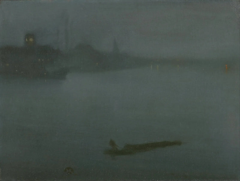 Nocturne in blauw en zilver - James Abbott McNeill Whistler