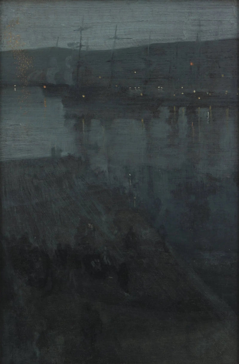 Nocturne in blauw en goud: Valparaiso - James Abbott McNeill Whistler