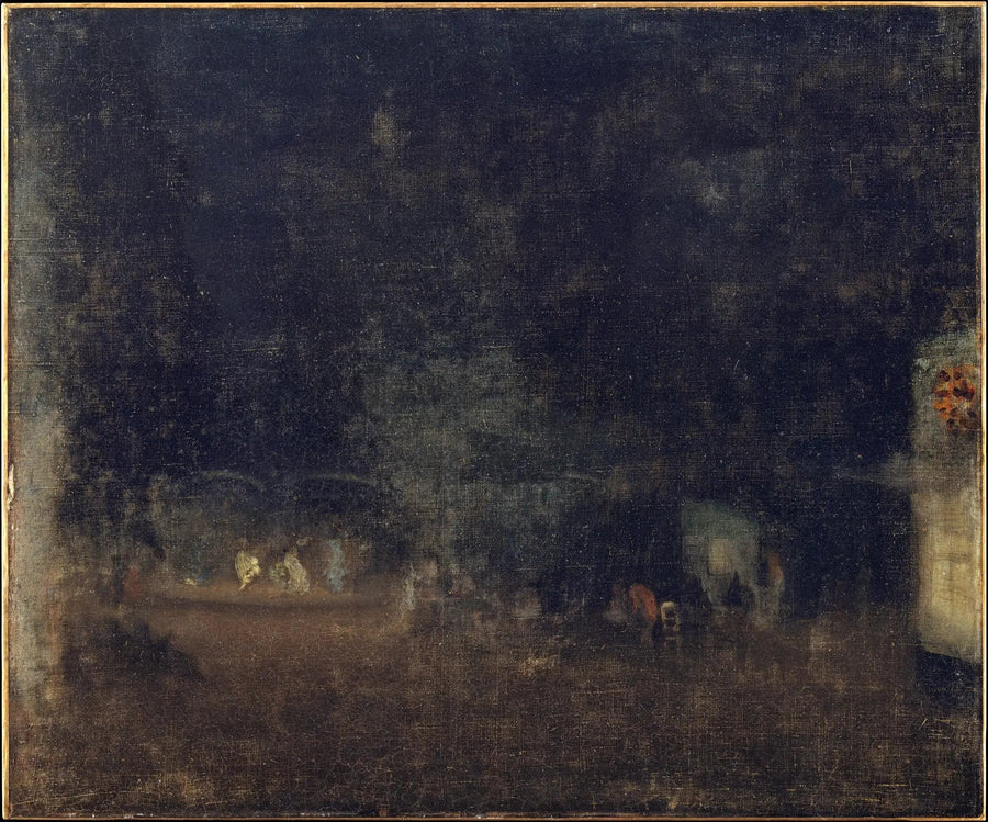 Nocturne in groen en goud - James Abbott McNeill Whistler