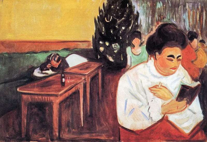 Kerstmis in de bordel - Edvard Munch