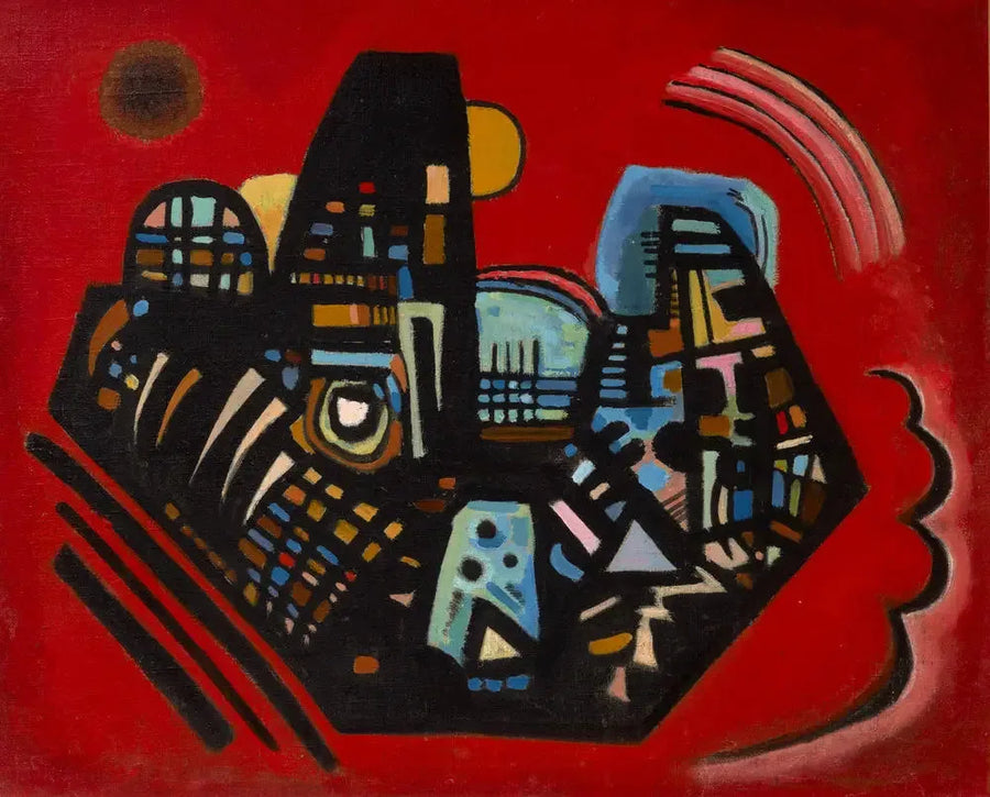 Zwart-Rood - Vassily Kandinsky