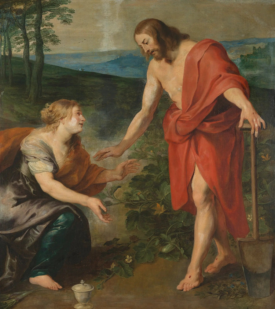 « Noli me tangere » : de ontmoeting tussen Christus en Maria Magdalena - Peter Paul Rubens
