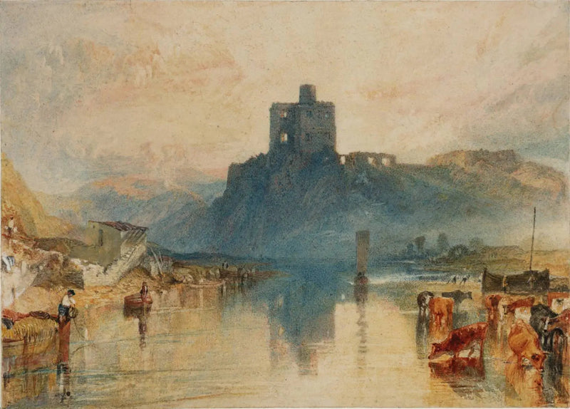 Norham Castle, aan de rivier de Tweed - J. M. W. Turner