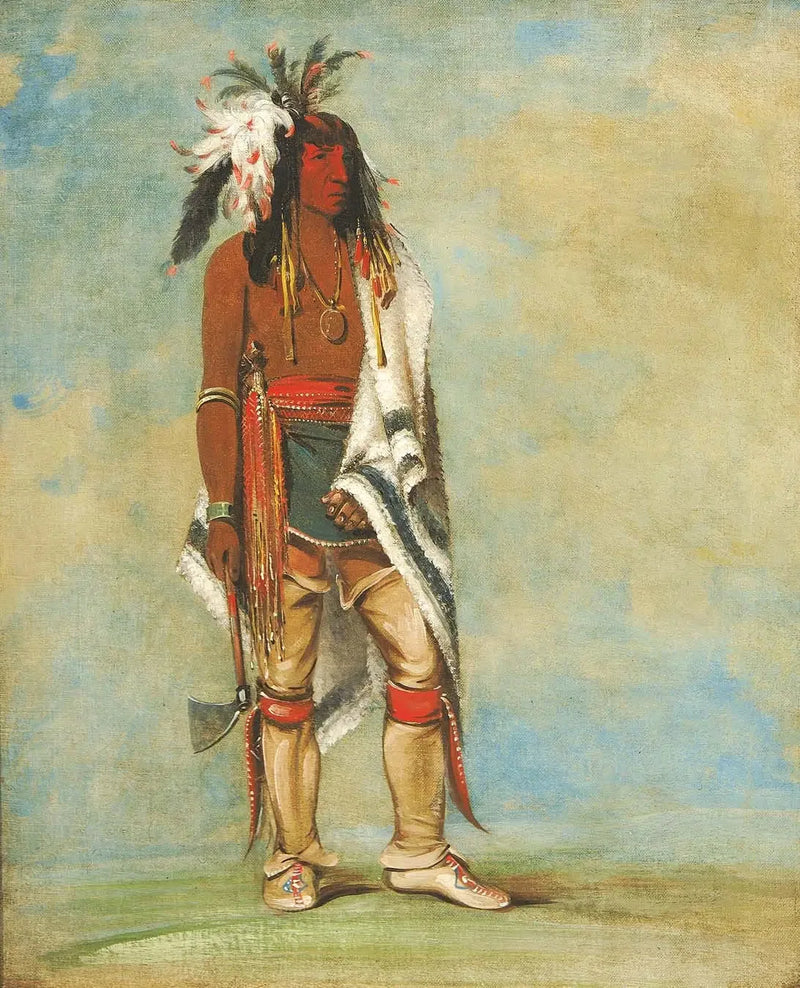 Niet-te-way, een chef - George Catlin

Source:
Not-to-way, un chef - George Catlin