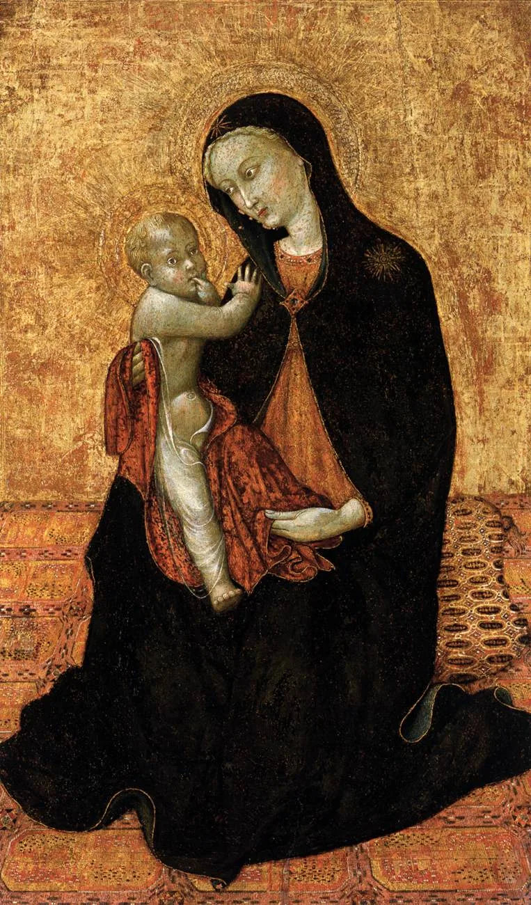 Onze-Lieve-Vrouw van de Nederigheid - Stefano di Giovanni (Sassetta)