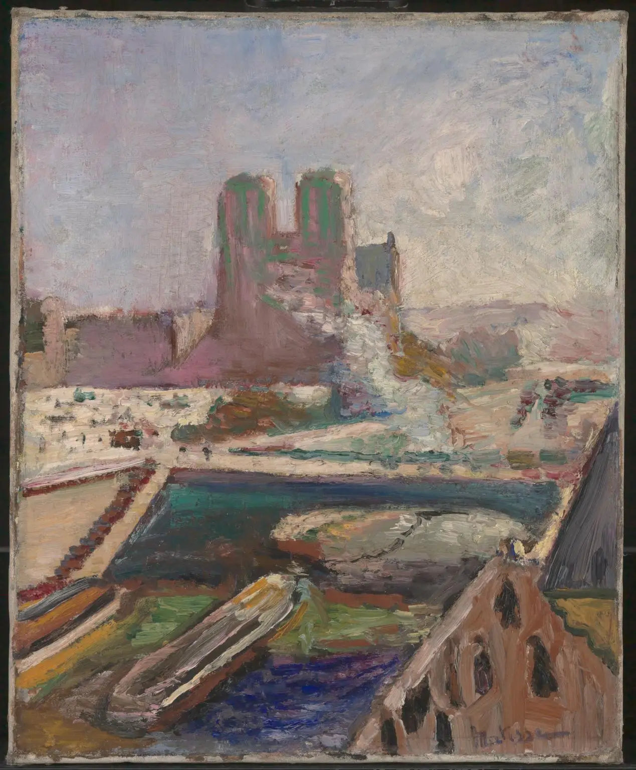 Reproduction du tableau « Notre-Dame - Henri Matisse » par Alpha Reproduction en peinture à l’huile