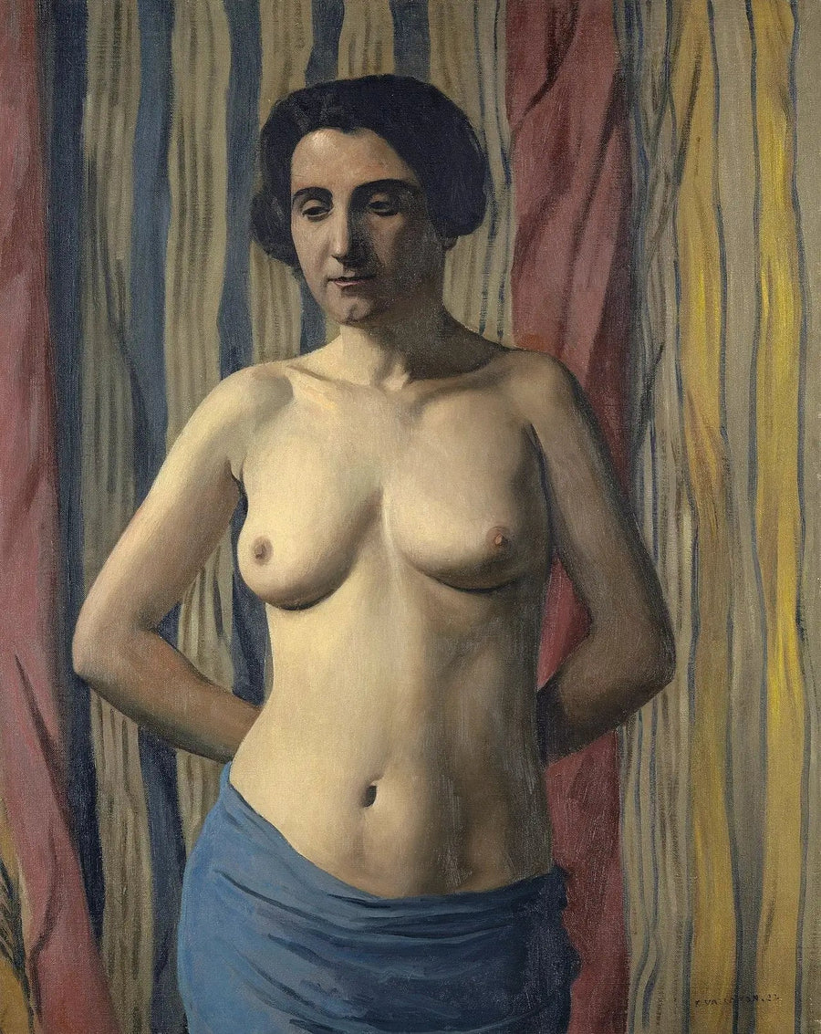 Nu met blauwe sjaal - Félix Vallotton

Source:
Nu à l'écharpe bleue - Félix Vallotton