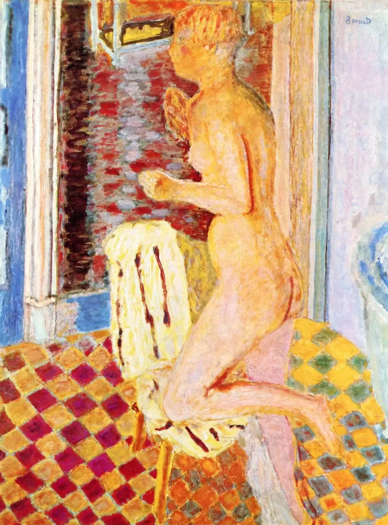 Nu aan de stoel - Pierre Bonnard