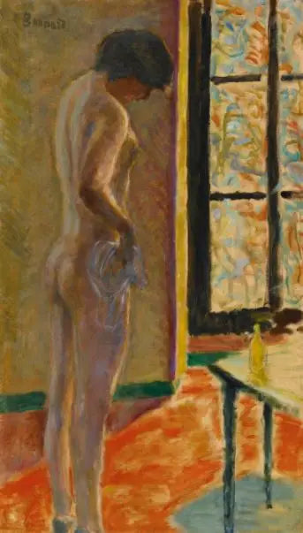 Nu bij het raam - Pierre Bonnard
