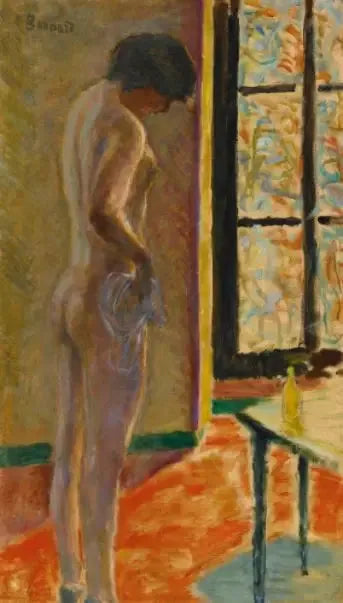 Nu bij het raam - Pierre Bonnard