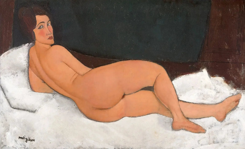 Nu uitgestrekt - Amedeo Modigliani