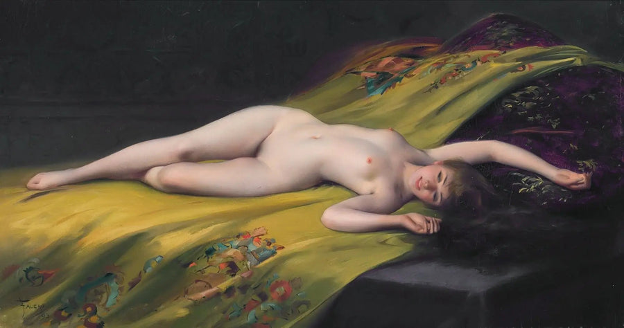 Nu allongé - Luis Ricardo Falero

Source:
Nu allongé - Luis Ricardo Falero