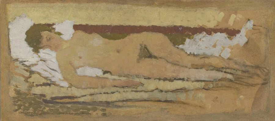 Nu liggend - Pierre Bonnard