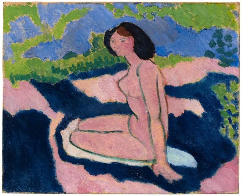 Nu zittend - Henri Matisse