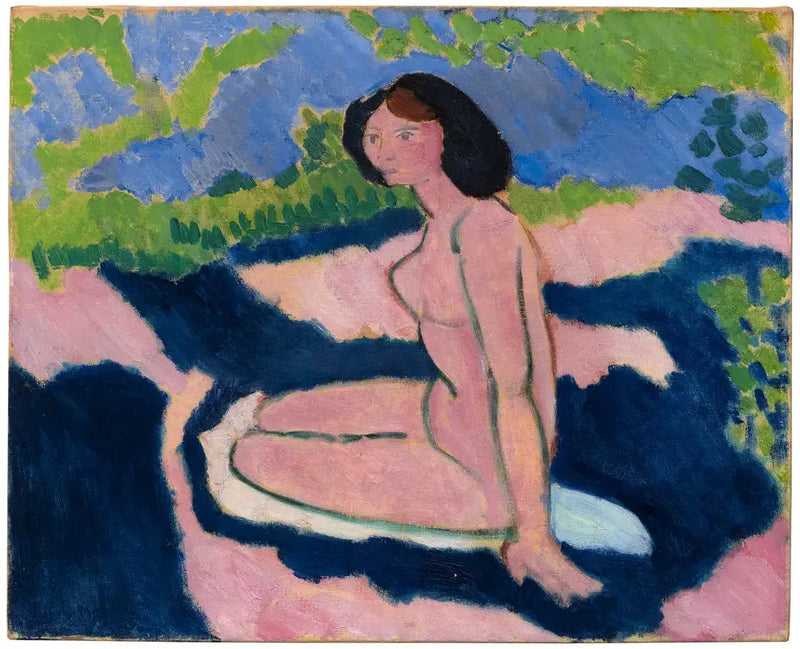 Nu zittend - Henri Matisse