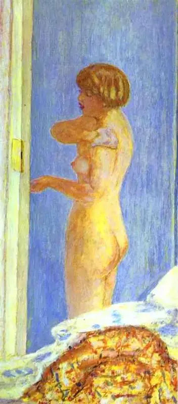 Nu met voetbedekking - Pierre Bonnard