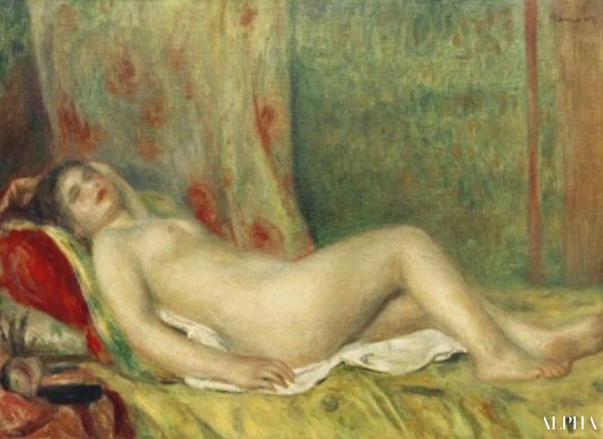 Geen rust - Pierre-Auguste Renoir - Reproducties van schilderijen en hoogwaardige schilderijen
