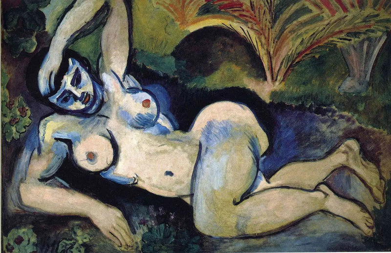Blauwe nacht (herinnering aan Biskra) - Henri Matisse