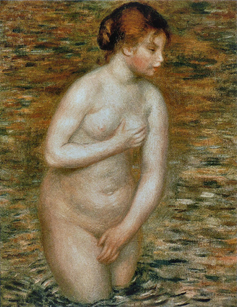 Nu in het water - Pierre-Auguste Renoir