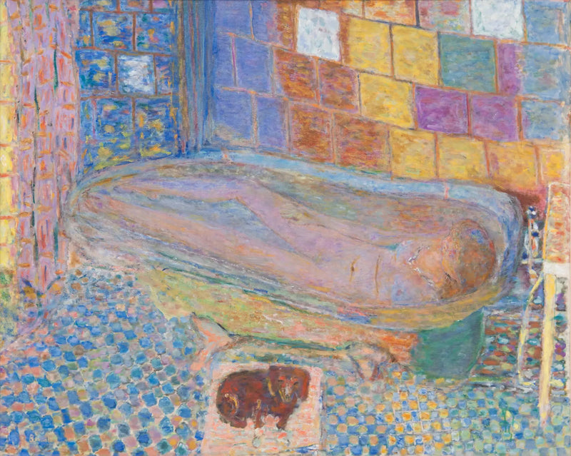 Nu in het bad - Pierre Bonnard