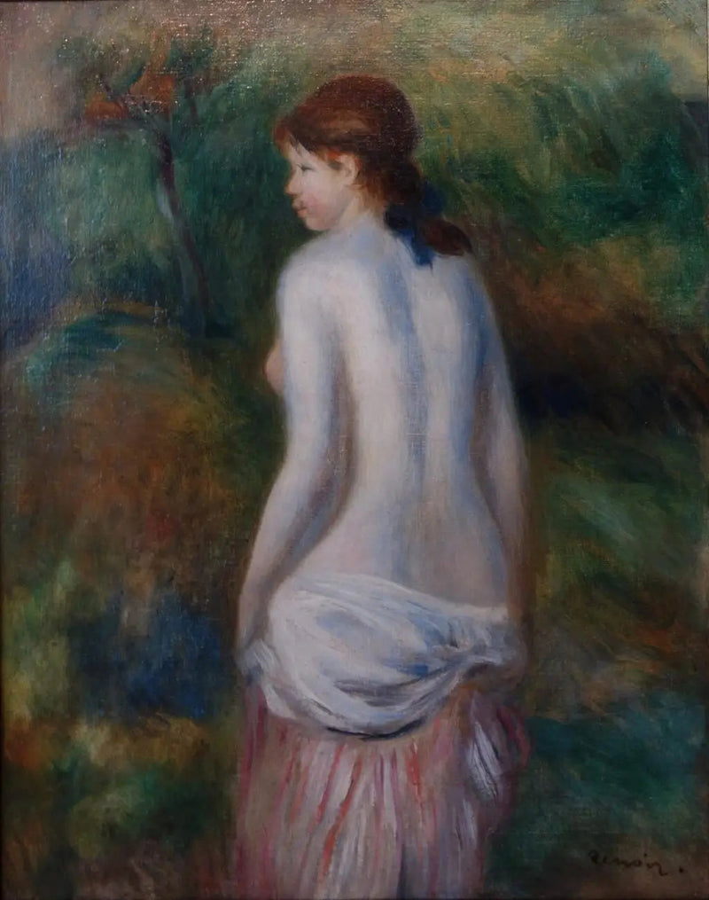Nu in een landschap - Pierre-Auguste Renoir