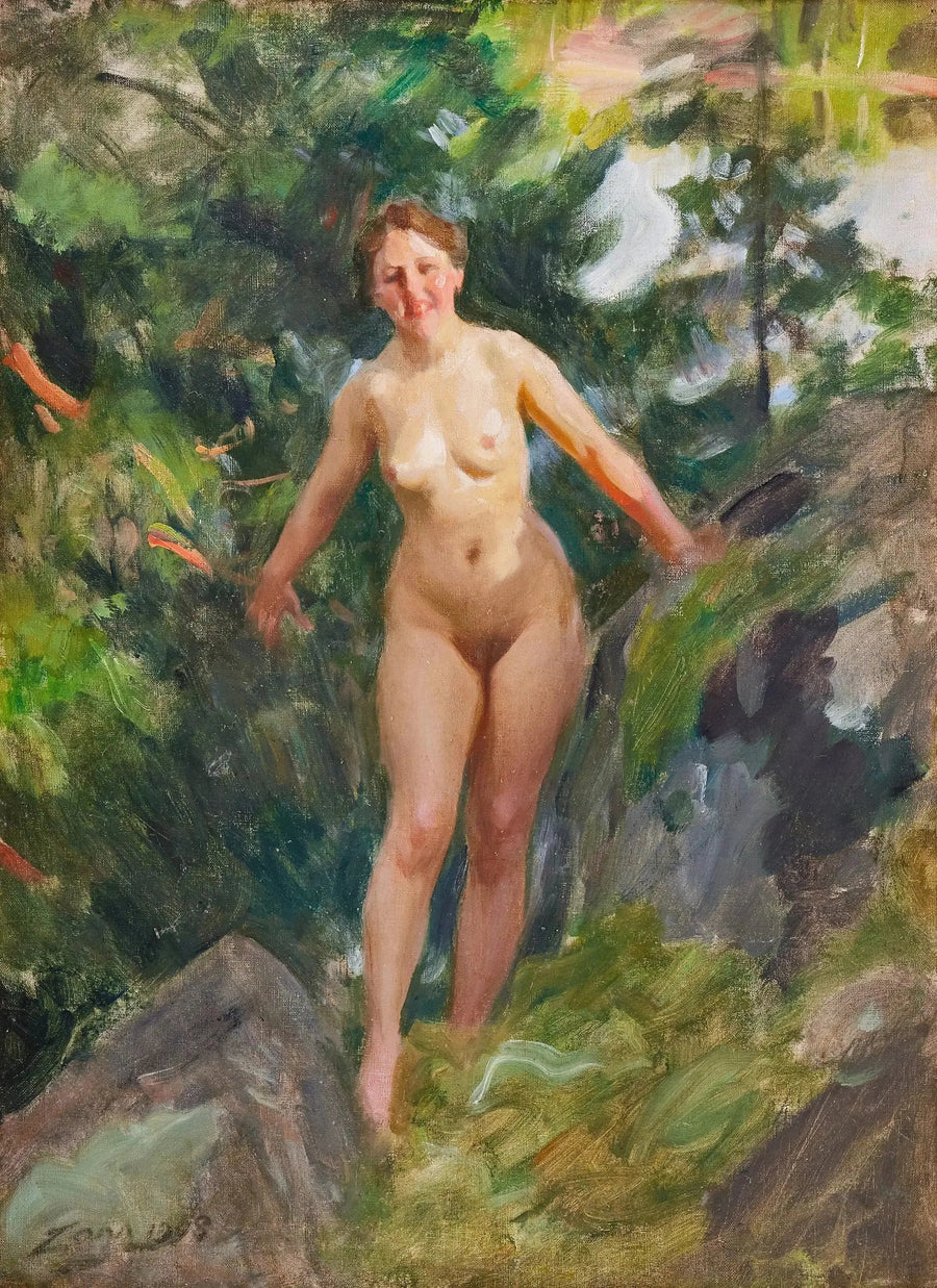 Nu in een rotsachtig bos - Anders Zorn

Source:
Nu dans une forêt rocheuse - Anders Zorn