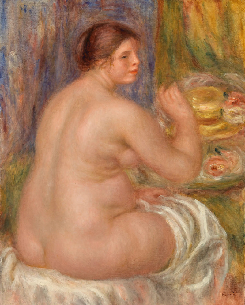 Nu de rug - Pierre-Auguste Renoir