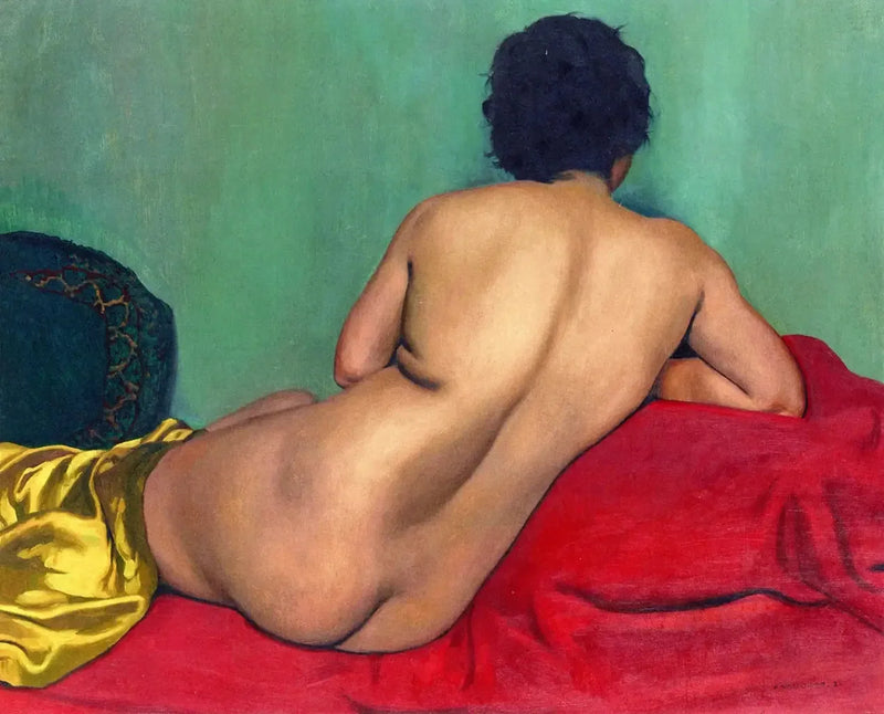 Nu de rug op een rood bankje - Félix Vallotton

Source:
Nu de dos sur un canapé rouge - Félix Vallotton