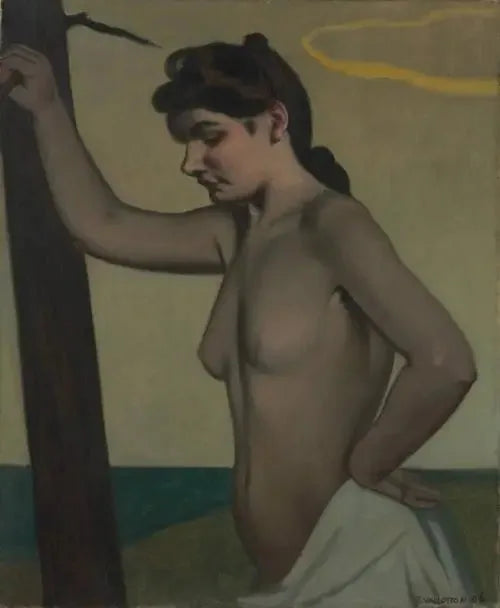 Nu le profiel tegen een stam leunt - Félix Vallotton

Source:
Nu de profil s'appuie contre un tronc - Félix Vallotton