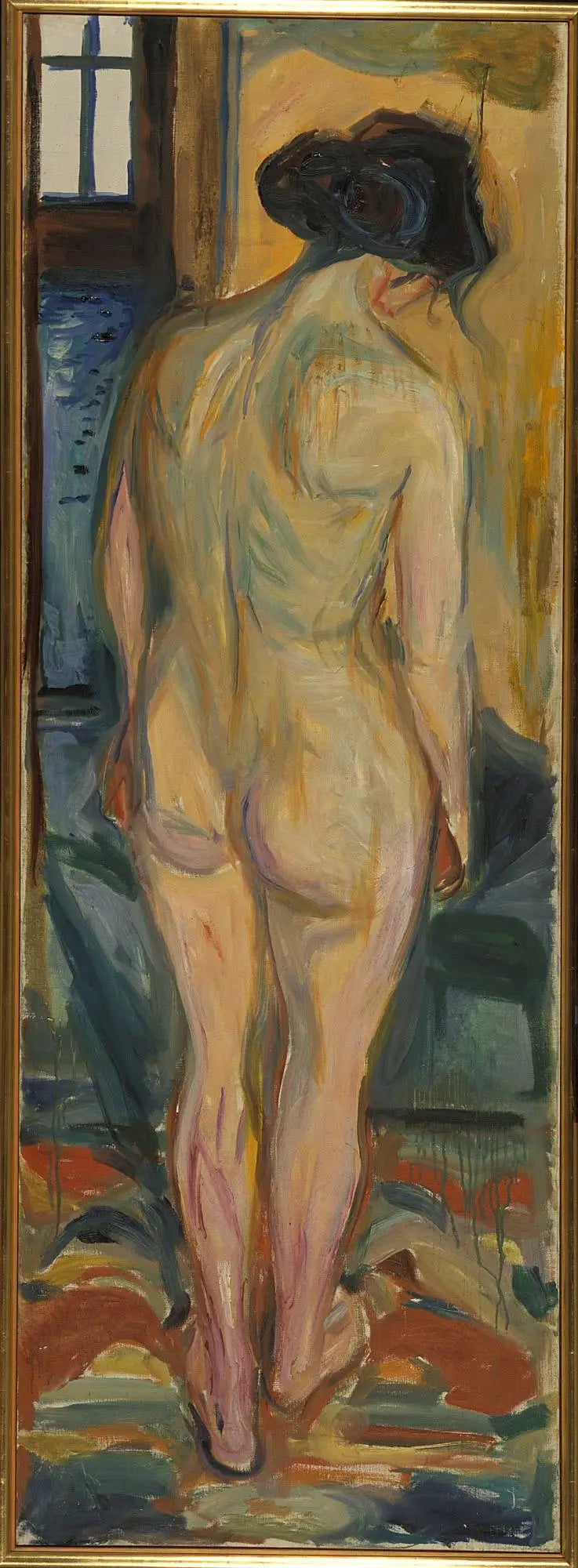 Nu staand - Edvard Munch
