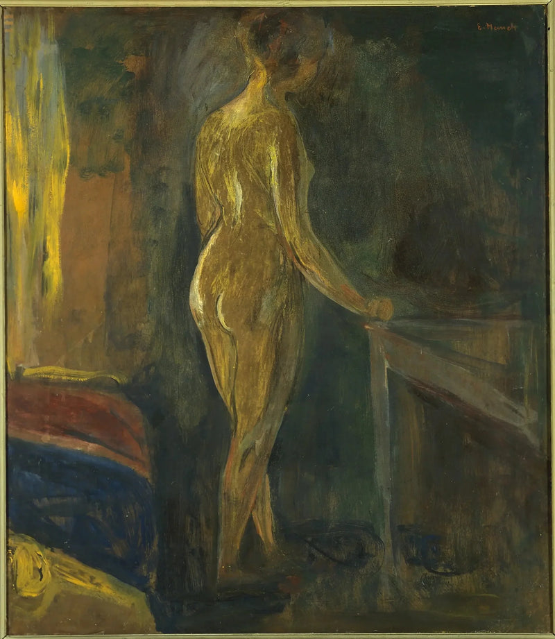 Nu staand - Edvard Munch