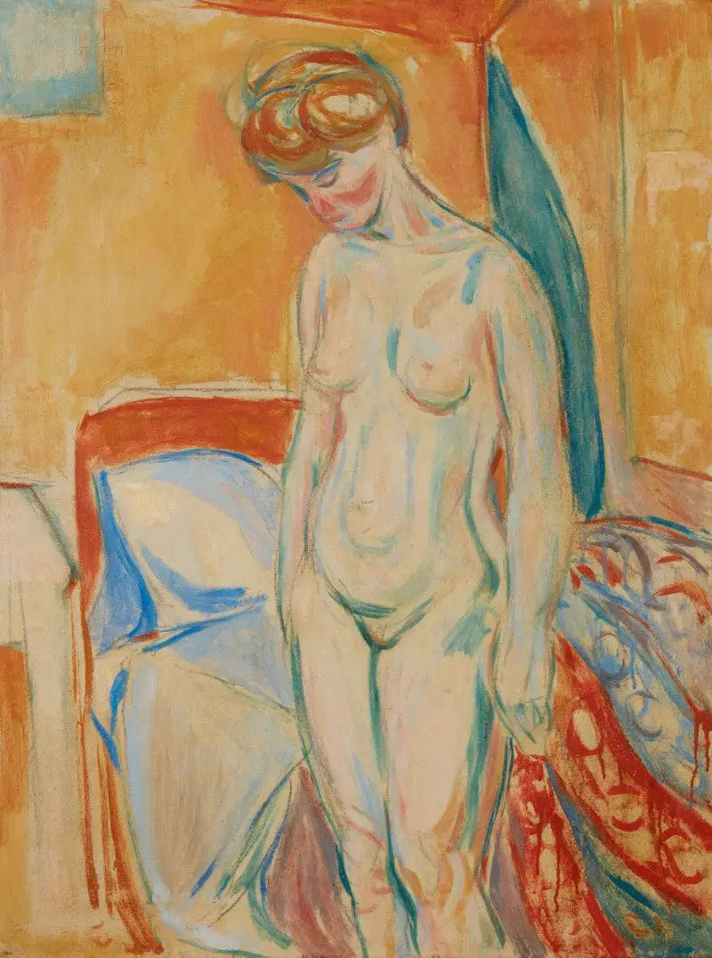 Nu staand - Edvard Munch