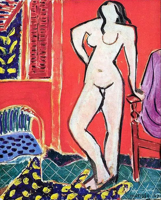 Nu debout - Matisse - Reproductions de tableaux et peintures haut de gamme