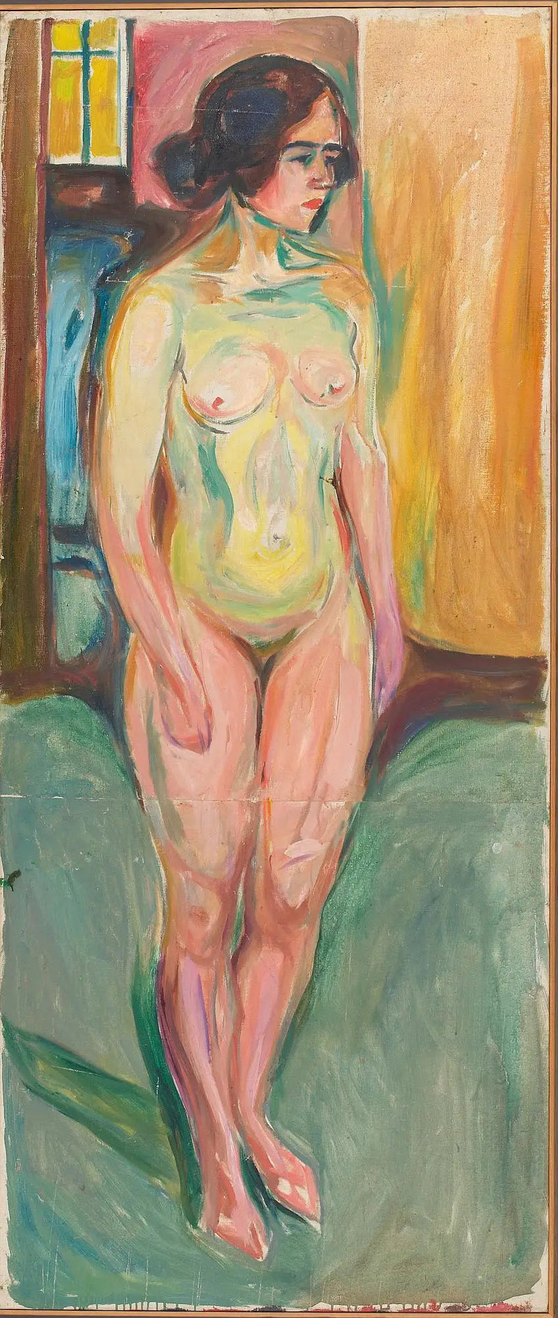 Nu staand: middag - Edvard Munch