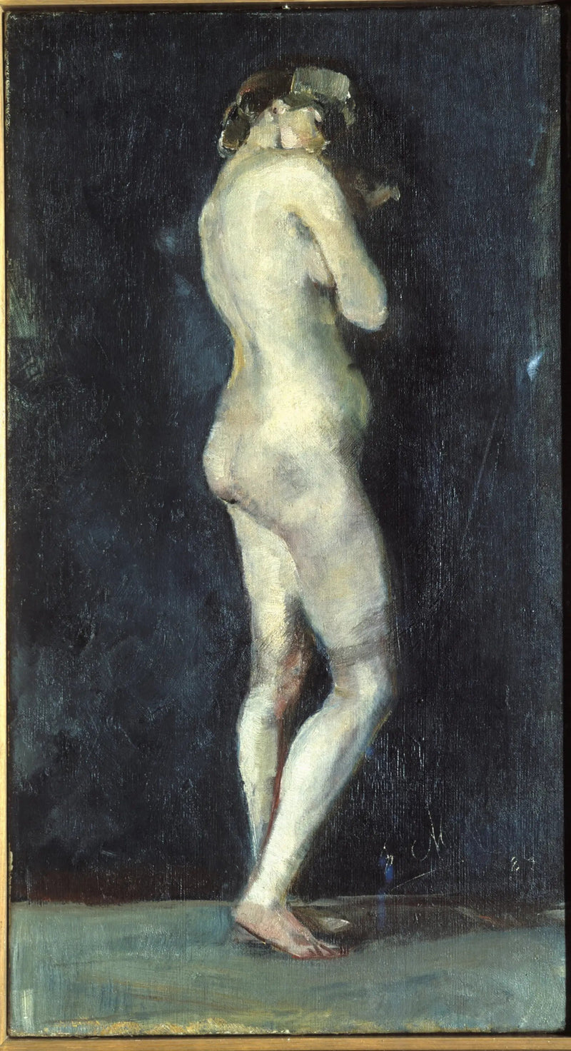 Vrouwelijk naakt staand - Edvard Munch