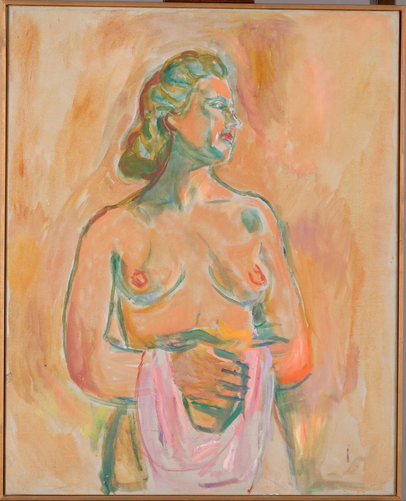 Vrouwelijk naakt - Edvard Munch