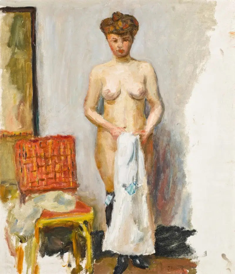 Nu. De rode stoel - Pierre Bonnard
