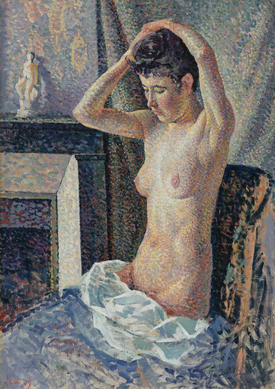 Nu wordt gekapt - Maximilien Luce