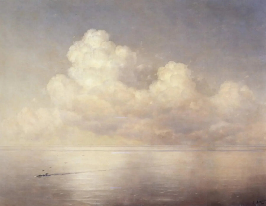 Wolken boven de zee, kalm - Ivan Aiëvazovski

Source:
Nuages sur la mer, calme - Ivan Aïvazovski